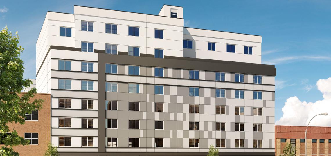 Garden Towers affordable senior housing tops off in The Bronx